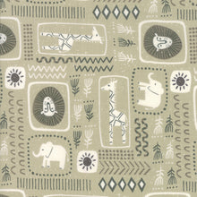 Load image into Gallery viewer, Safari Life African Black Print Khaki SKU 20644 12