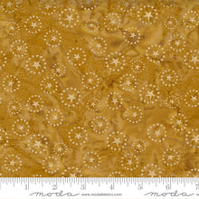 Load image into Gallery viewer, Felicity Batiks Stars Metallic Gold SKU 27311 184M