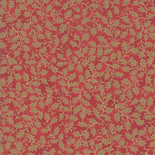 Load image into Gallery viewer, Poinsettias Pine Holly Leaves Crimson 33515 12M