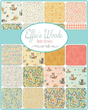 Load image into Gallery viewer, Effie's Woods Woodland Damask Animals Mint SKU 56014 15