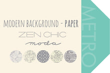 Load image into Gallery viewer, BOLT END 54cm Modern Backgrounds Paper Charcoal Eggshell Stamped Dots 1586 14