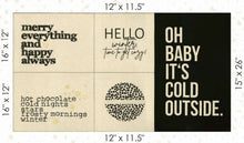 Load image into Gallery viewer, Chill Mochi Linen Winter Panel Linen SKU 1721 11LM