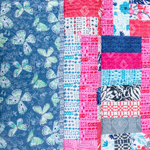 Load image into Gallery viewer, Pink and Blue Baby Quilt