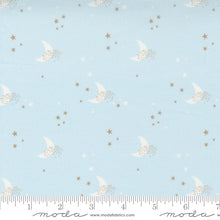 Load image into Gallery viewer, Little Ducklings Stars and Moon Blue SKU 25105 15