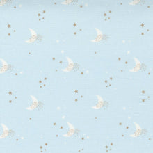 Load image into Gallery viewer, Little Ducklings Stars and Moon Blue SKU 25105 15