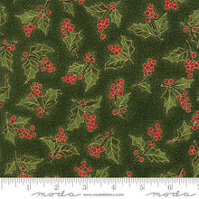 Load image into Gallery viewer, Magnolia Metallics Boughs Of Holly Evergreen SKU 33243 13M Moda - A House Full of Thread