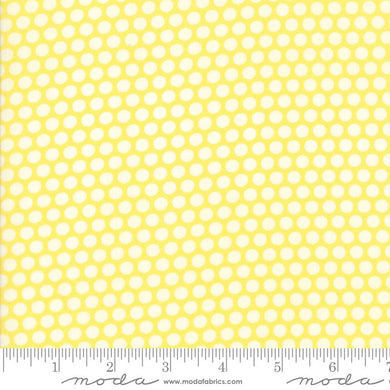 Bonnie & Camille Basics Bliss Dot Yellow SKU 55023 30 Bonnie and Camille - A House Full of Thread