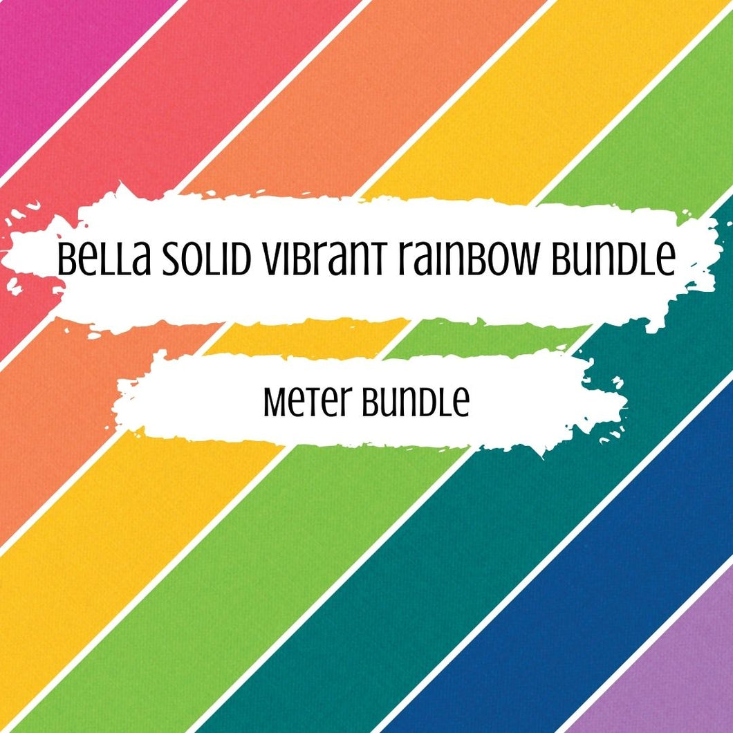 Bella Solid Vibrant Rainbow Meter Bundle