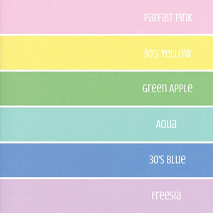 Bella Solid Pastel Rainbow Half Meter Bundle