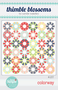 Colorway Quilt Pattern Thimble Blossoms - A House Full of Thread