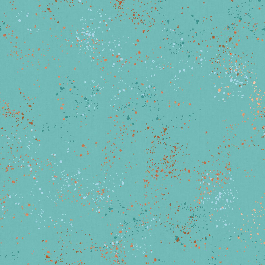 Speckled Metallic Turquoise SKU RS5027 72M