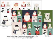 Load image into Gallery viewer, Merrymaking Mixed Block Panel Multi SKU 48341 12M